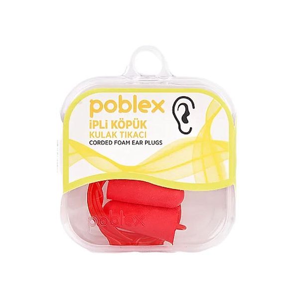 Poblex - Поролоновые беруши со шнурком
