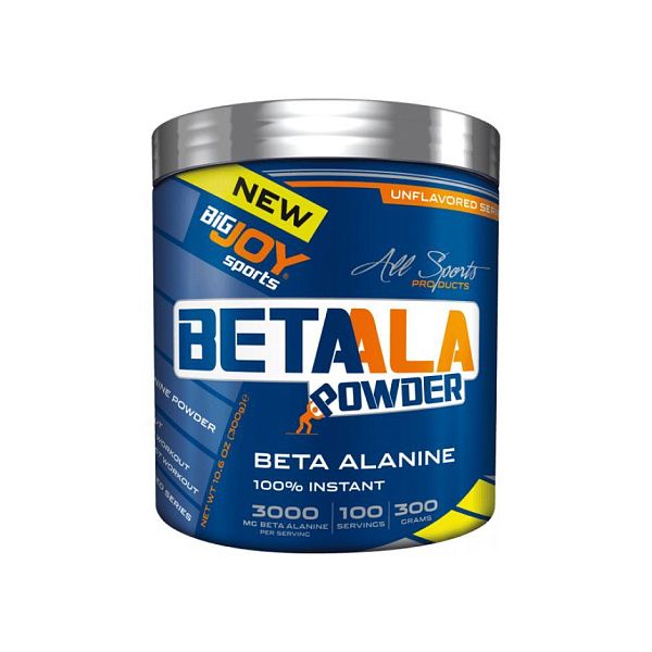 Bigjoy - Betaala - повышает мышечную выносливость, бета-аланин, 3000 мг, 300 гр