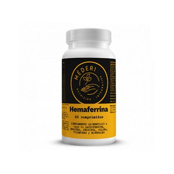 MEDERI nutricion integrativa - Hemaferrina - лактоферрин, мультивитамин, микроэлементы, 60 таблеток