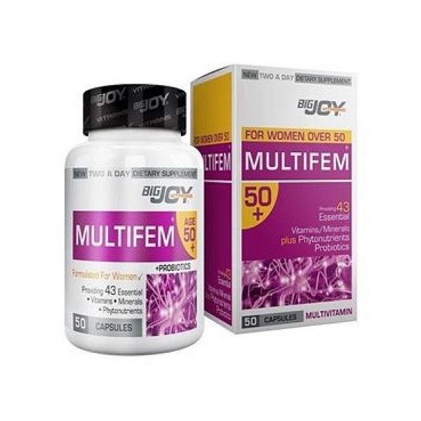 Suda Vitamin - Multifem 50+ женское здоровье, укрепление иммунитета, 50 капсул