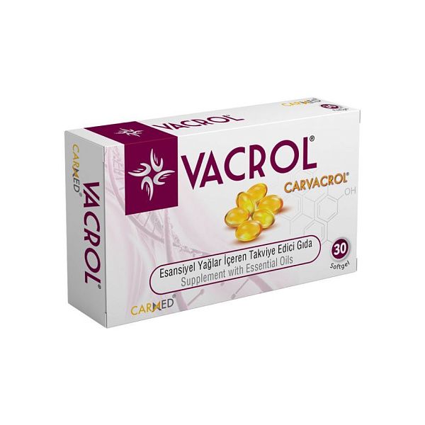 Carmedilac - Vacrol Carvacrol, 30 капсул