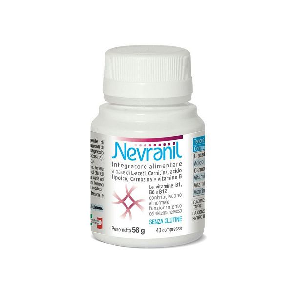 AVD reform - NEVRANIL - L-карнитин, мозг и нервная система, 40 таблеток
