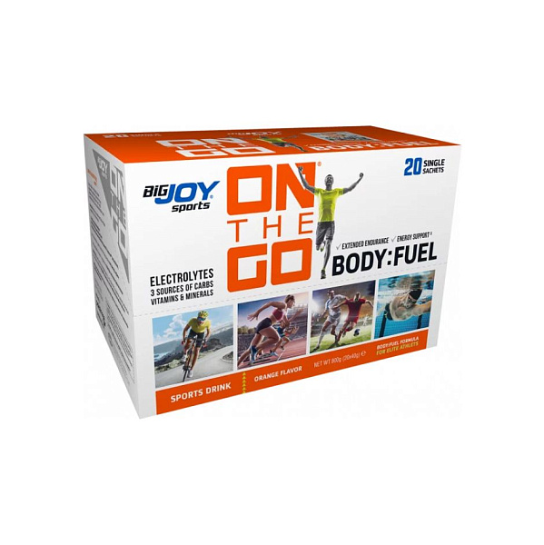 Bigjoy - OnTheGo Body Fuel - микроэлементы, витамины, 20 пакетиков