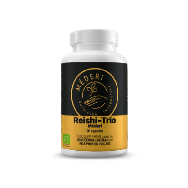 MEDERI nutricion integrativa - Reishi-Trio - экстракт ганодермы, антиокисдант, здоровье сосудов, 90 капсул