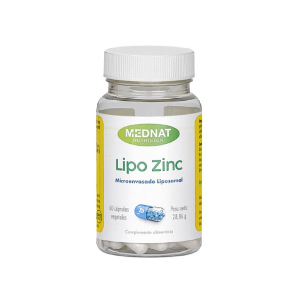 Mednat - Lipo Zinc - цинк (Zn), 25 мг, 60 капсул