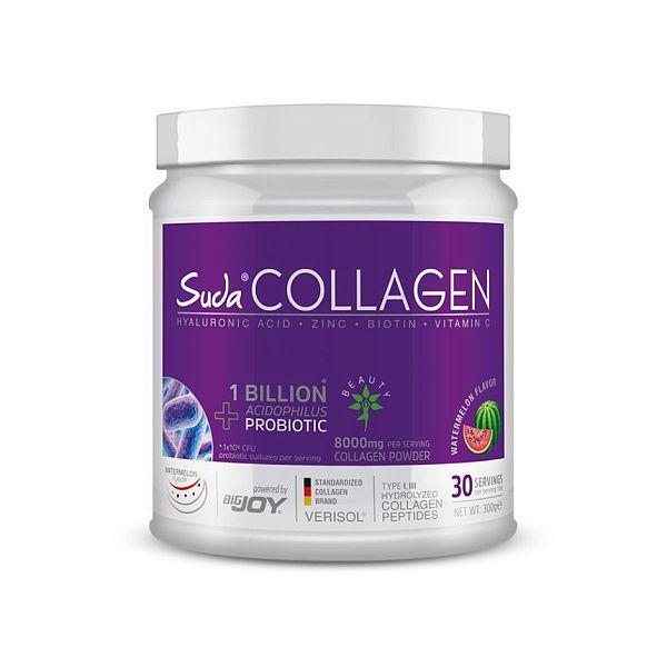 Suda Collagen - Коллаген с пробиотиком - B7 (биотин), C (аскорбиновая кислота)