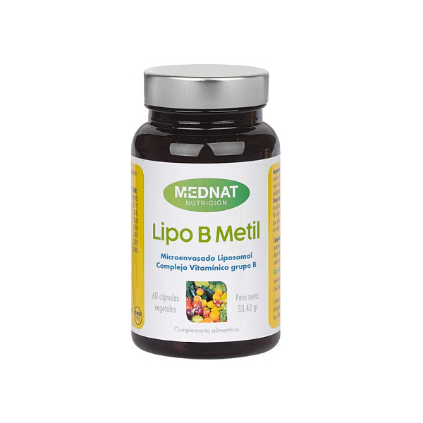 Mednat - Lipo B Metil - витамины группы B, C (аскорбиновая кислота), 60 капсул