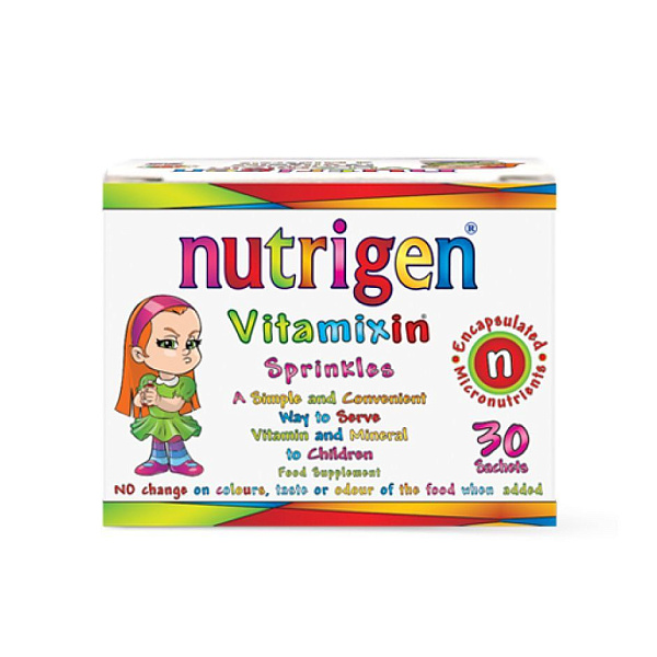 Nutrigen - Vitamixin - мультивитамин, микроэлементы, 30 пакетиков