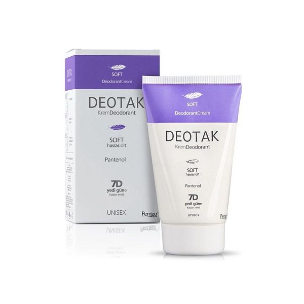 Deotak - Мягкий крем-дезодорант, 35 мл