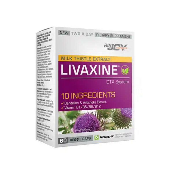Suda Vitamin - Livaxine - детокс и очищение, для укрепления и восстановления печени, 60 капсул