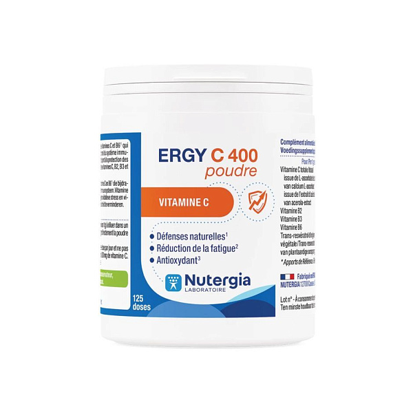 Nutergia - Ergy C 400 - Витамин C