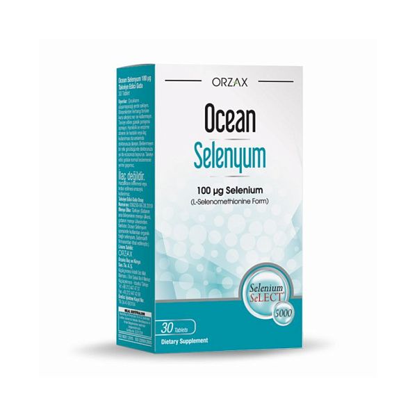 Orzax - Selenyum - селен (Se), 30 таблеток