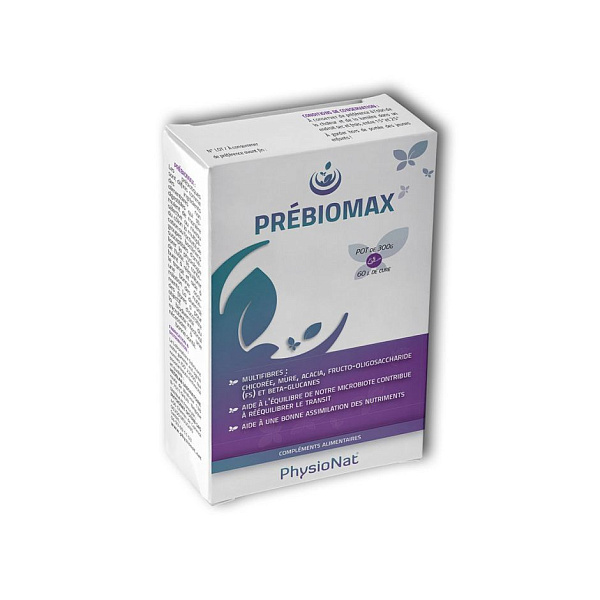 PhysioNat - Prebiomax - пребиотики, порошок, 300 грамм