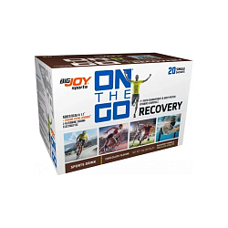 Bigjoy - OnTheGo Recovery sachets - белки, углеводы, витамины, микроэлементы, 20 пакетиков, 70 гр
