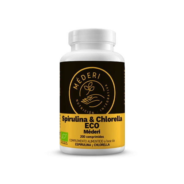 MEDERI nutricion integrativa - Spirulina & Chlorella ECO, 200 таблеток