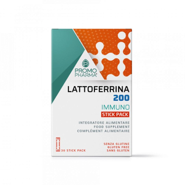 PromoPharma - Lattoferrina 200 Immuno - лактоферрин, 30 пакетиков