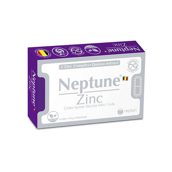 Neptune - Zinc - цинк (Zn), 30 капсул