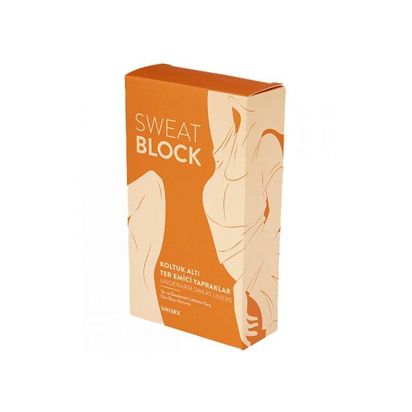 SweatBlock - Прокладки для подмышек, 10 прокладок