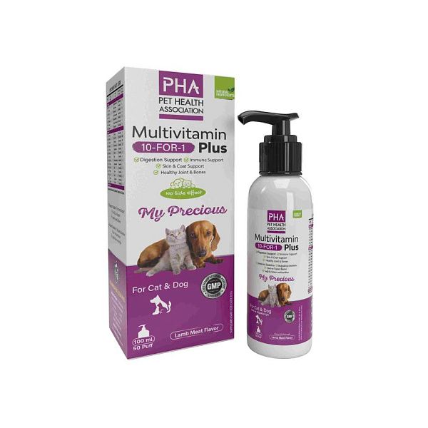 Pet Health Association - Multivitamin 10-For-1 Plus Паста, витамины, микроэлементы, 100 мл