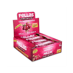 Fellas - Витаминно-фруктовый батончик, 12 батончиков