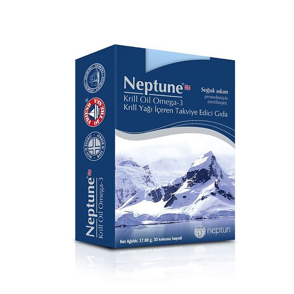Neptune - Масло Криля, 30 капсул