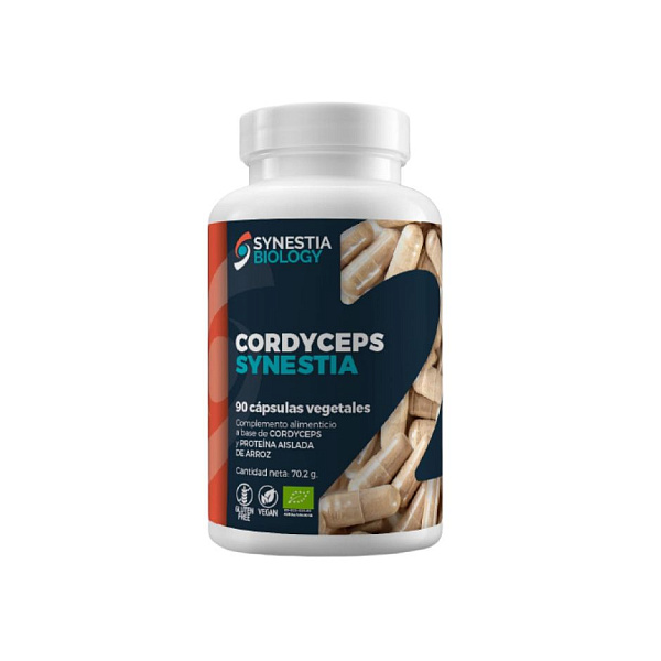 Synestia biology - Cordyceps - кордицепс, здоровья сердца и сосудов, увеличение уровня энергии, 90 капсул