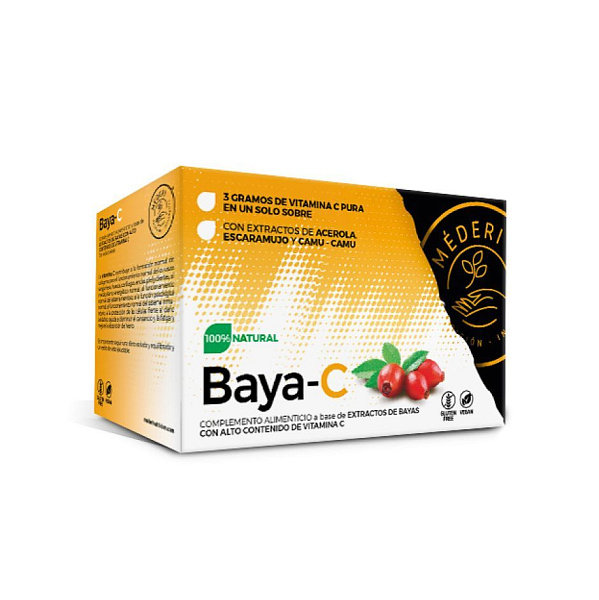 MEDERI nutricion integrativa - Baya-C - C (аскорбиновая кислота), 3 000 мг, 30 пакетиков