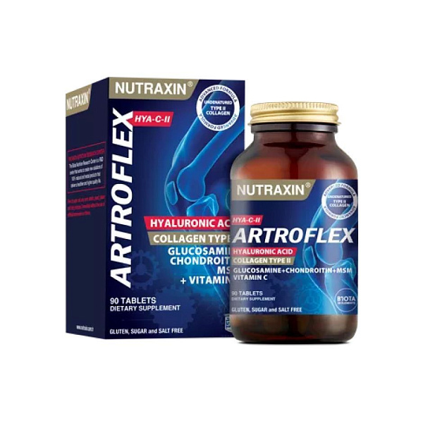 Nutraxin - Artro-Flex - бромелайн, МСМ, 90 таблеток