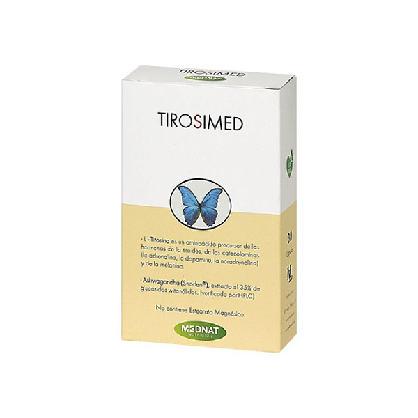 Mednat - Tirosimed - L-тирозин, B12 (метилкобаламин), 30 капсул