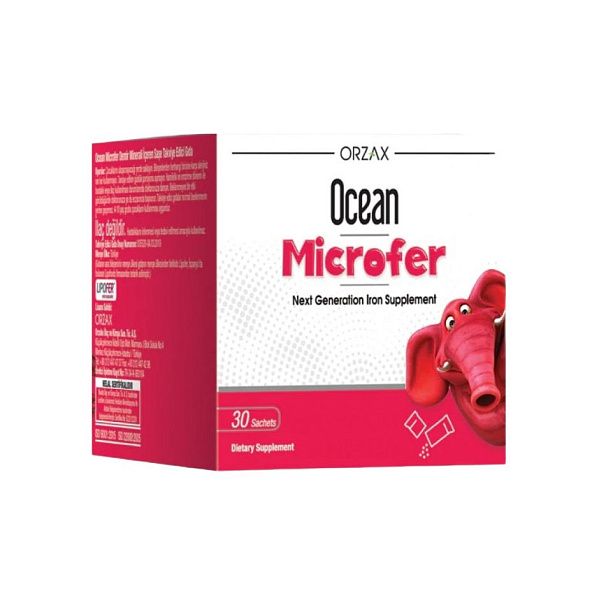 Orzax - Microfer sachet - железо (Fe), 30 пакетиков