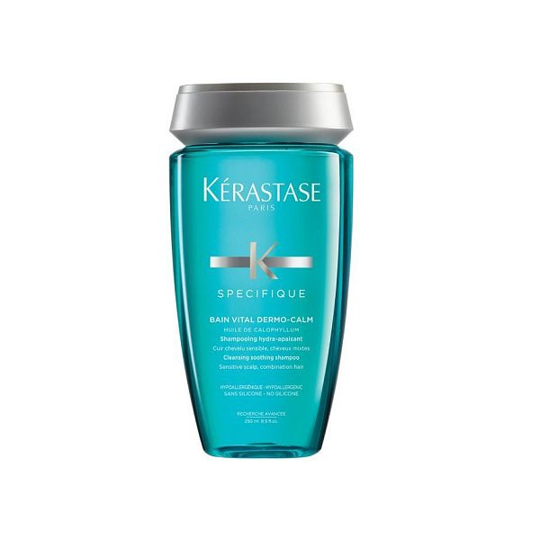 Kerastase - Specifique Bain Vital Dermocalm - успокаивающий шампунь для жирной кожи, 250 мл