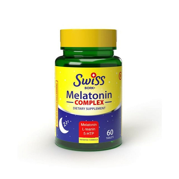 BORK health - Мелатонин для сна, 60 таблеток