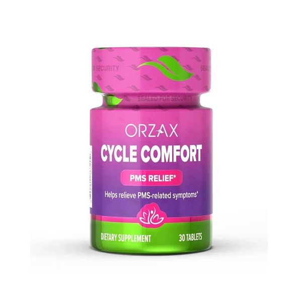 Orzax - Комфортный цикл - микроэлементы, B6 (пиридоксин), 30 таблеток