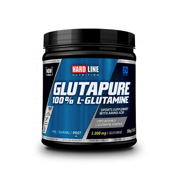 Hardline - Glutapure - глютамин, 300 гр
