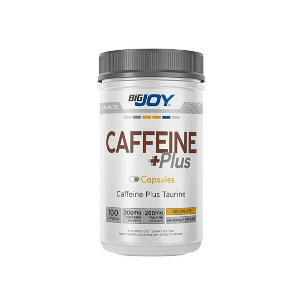 Bigjoy - Caffeine plus - кофеин, 100 капсул