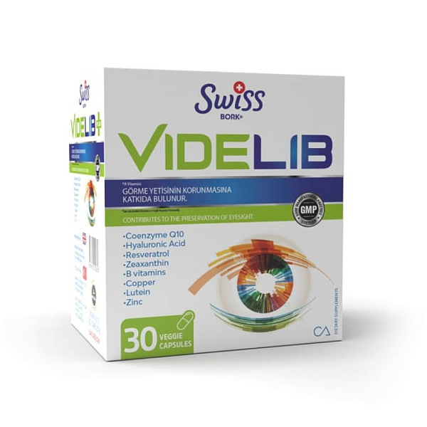 BORK health - Videlib - мультивитамин, микроэлементы, 30 капсул