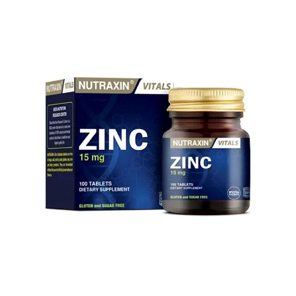 Nutraxin - Zinc - цинк (Zn), 100 таблеток