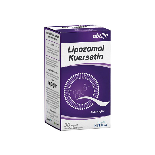 NBT Life - Liposomal Quercetin - кверцетин, 30 капсул