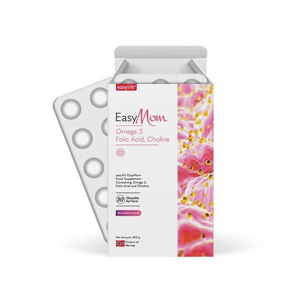 EasyVit - Omega 3 Easy mom, 30 капсул