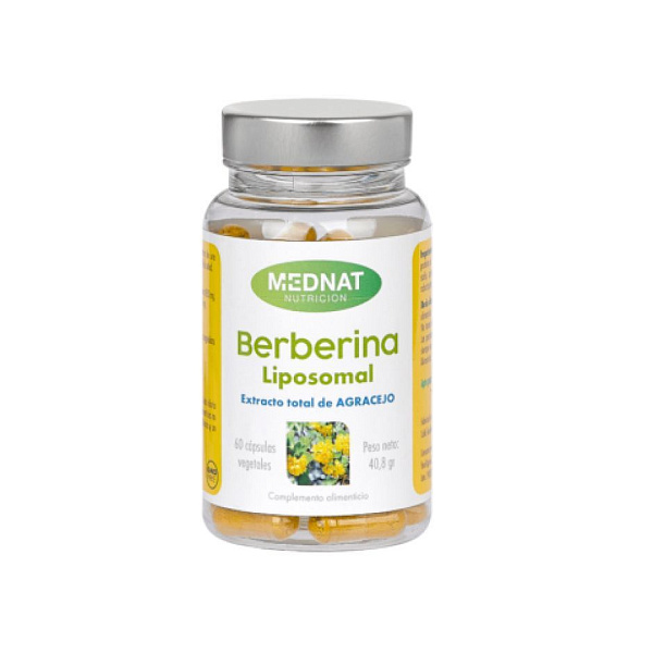 Mednat - Berberina liposomal - берберин, 60 капсул